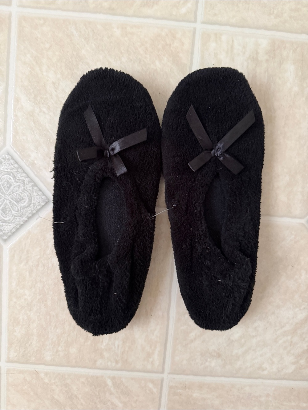 Black Bedroom Shoes NEW